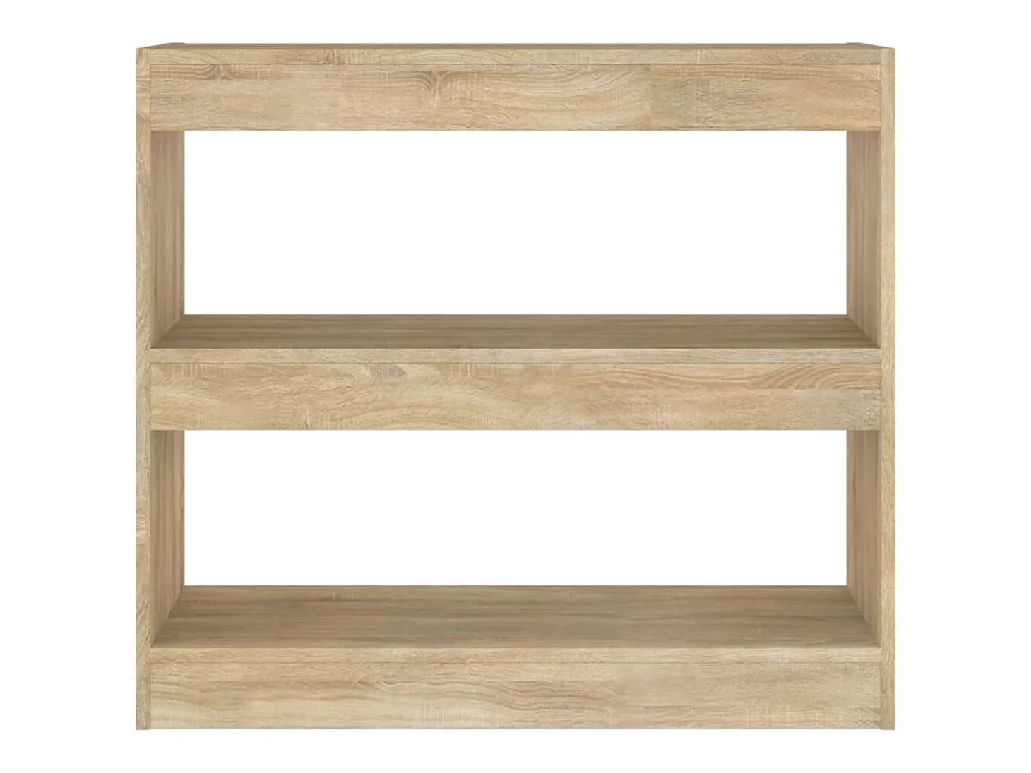 Sutter Creek Estantería/divisor de espacios color roble Sonoma 80x30x72 cm