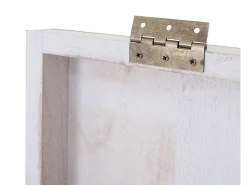 Tabla vibratoria decorativa, blanco