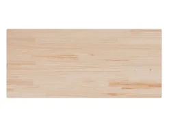 Tablero de mesa rectangular madera maciza pino 90x40x2,5 cm