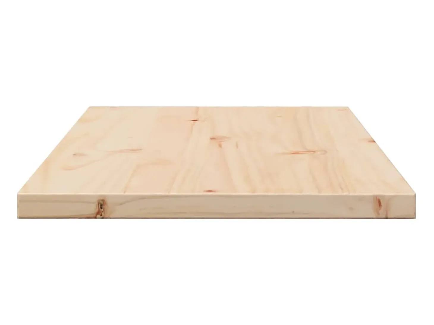 Tablero de mesa rectangular madera maciza pino 90x40x2,5 cm
