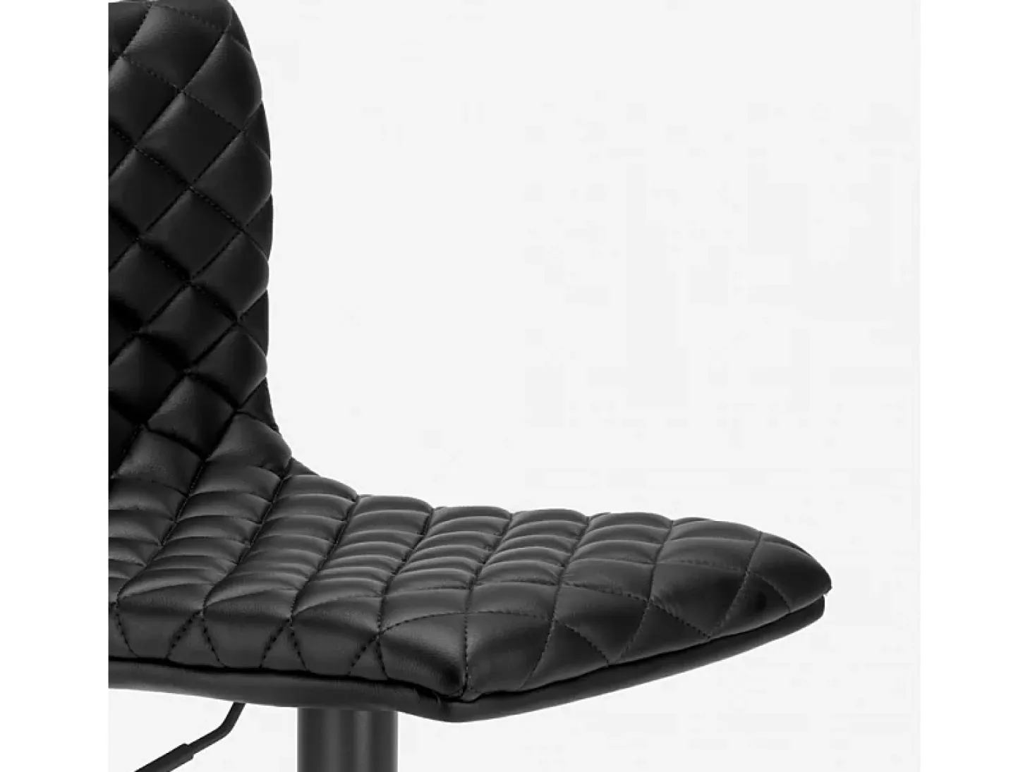 Taburete alto negro diseño moderno bar cocina Denver Black Edition