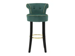 Taburete Alto VKH443, Verde, 46x48x96 cm, Kendra Home