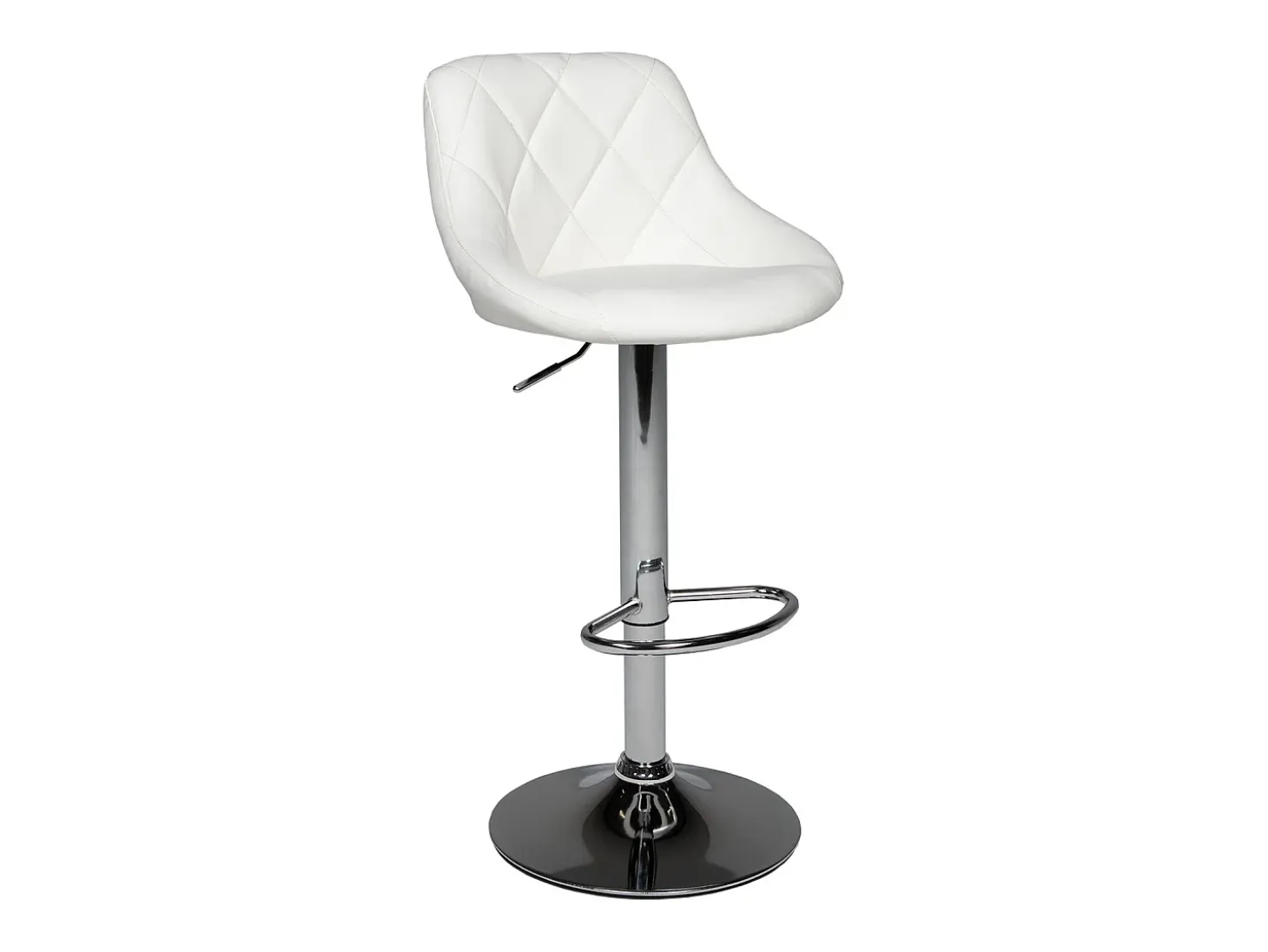 Taburete de bar blanco JASPER