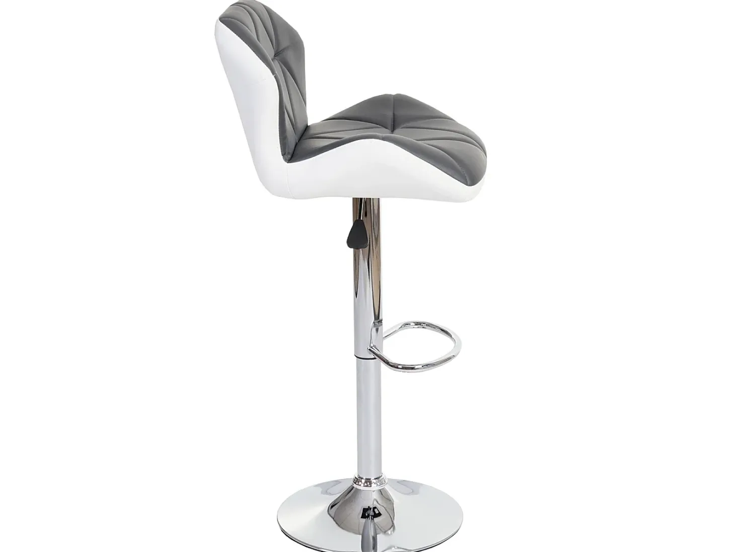 Taburete de bar MCW-A92, gris