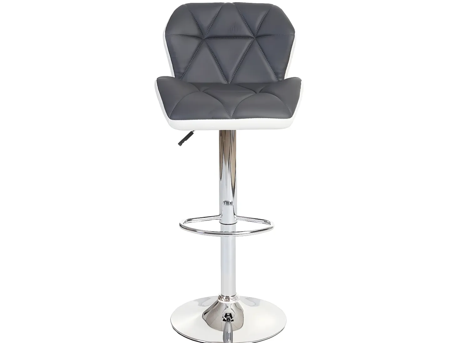 Taburete de bar MCW-A92, gris
