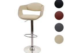Taburete de bar MCW-A47b, crema