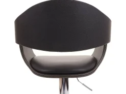 Taburete de bar MCW-A47b, negro