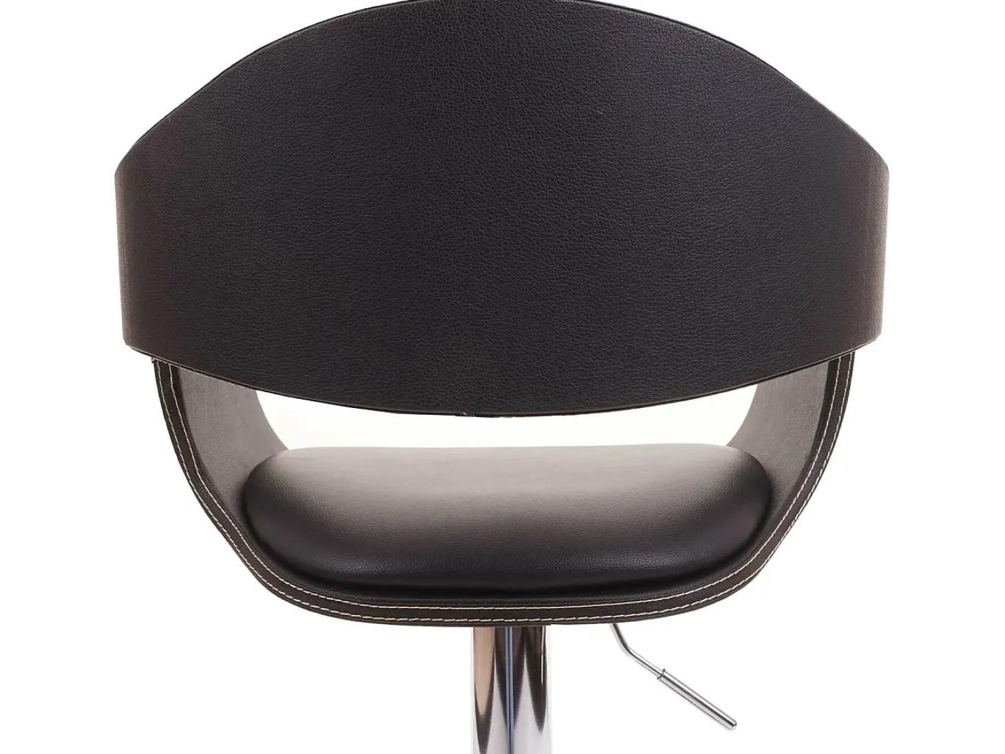 Taburete de bar MCW-A47b, negro