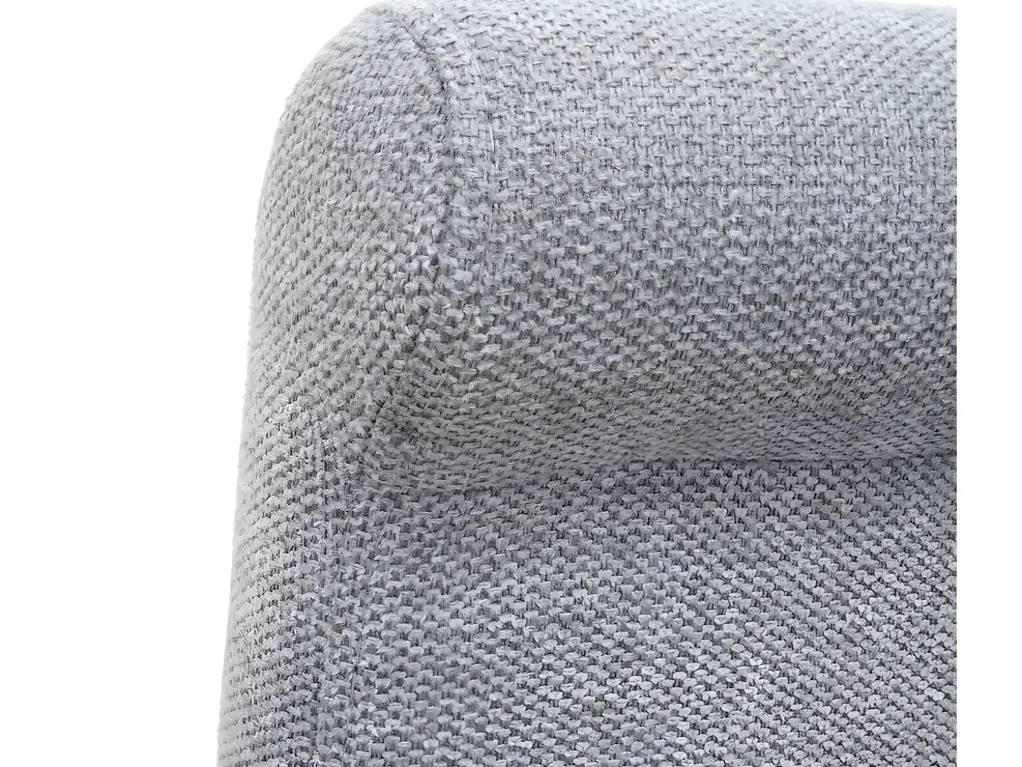 Taburete de bar MCW-C33 (juego de 2), gris claro, patas claras, tela/textil