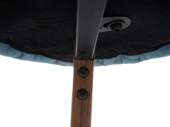 Taburete de bar MCW-D72 (juego de 2), tela/textil, turquesa