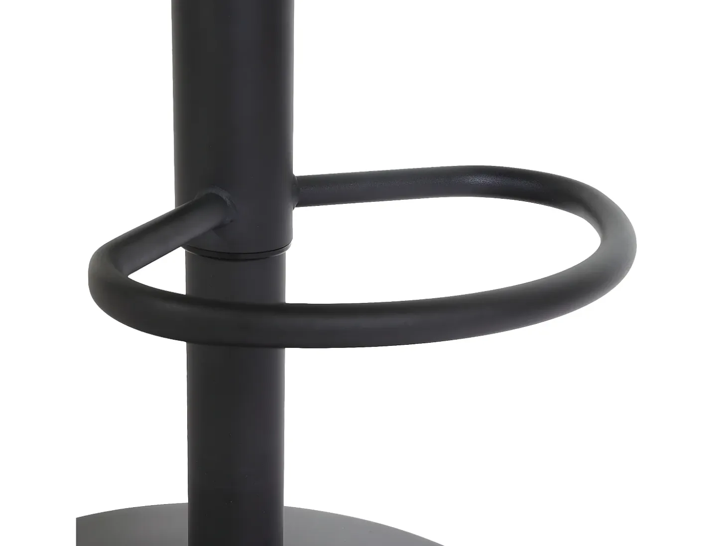 Taburete de bar MCW-M67 (juego de 2), gris claro pie negro