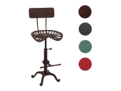 Taburete de bar MCW-N26, color cobre