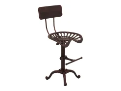 Taburete de bar MCW-N26, color cobre