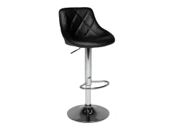 Taburete de bar negro JASPER