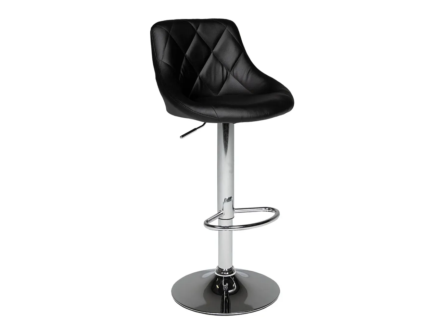 Taburete de bar negro JASPER