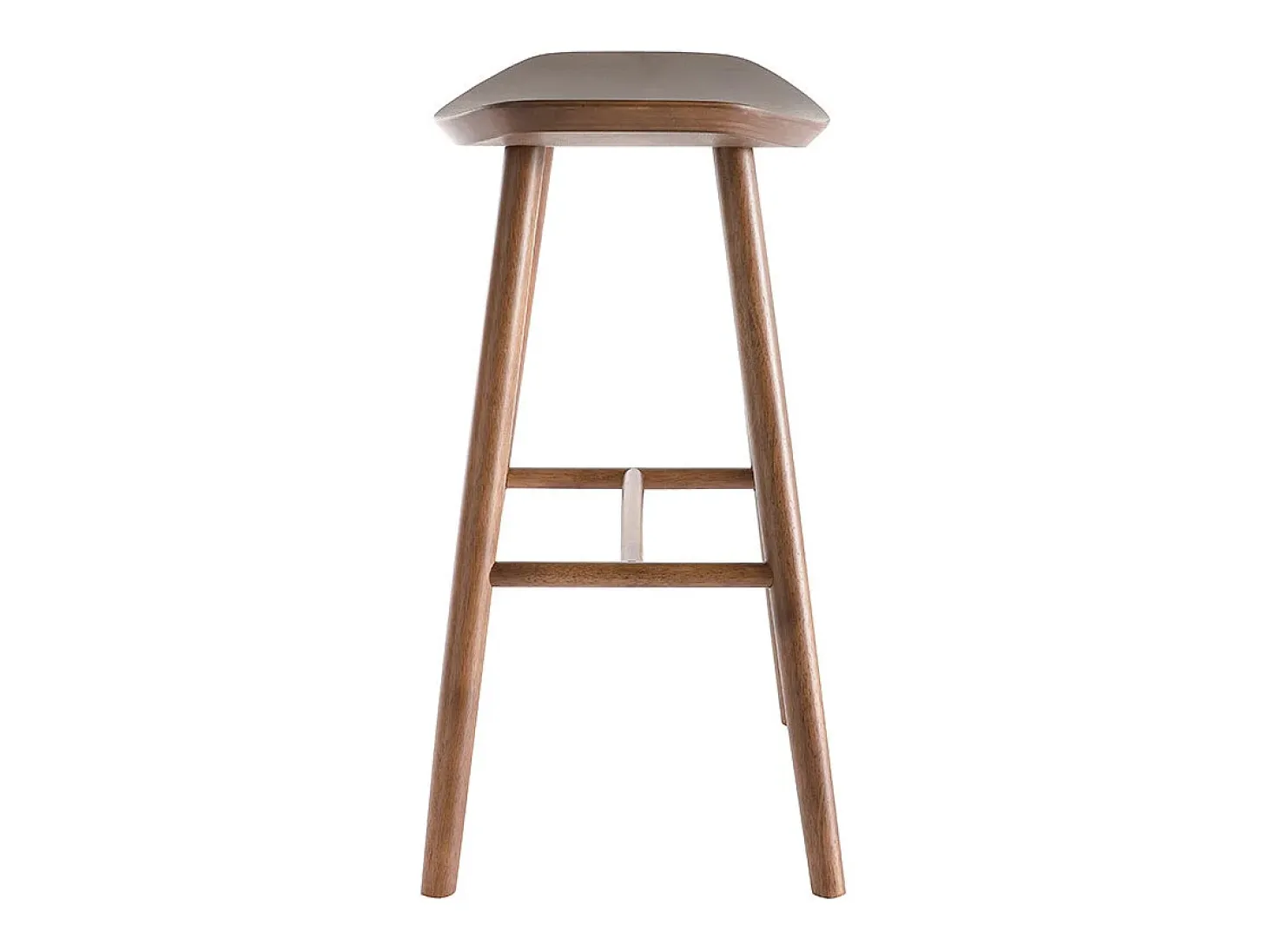 Taburete de bar nogal 65 cm DEMORY
