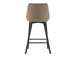 Taburete de tela beige Fox - Juego de 2