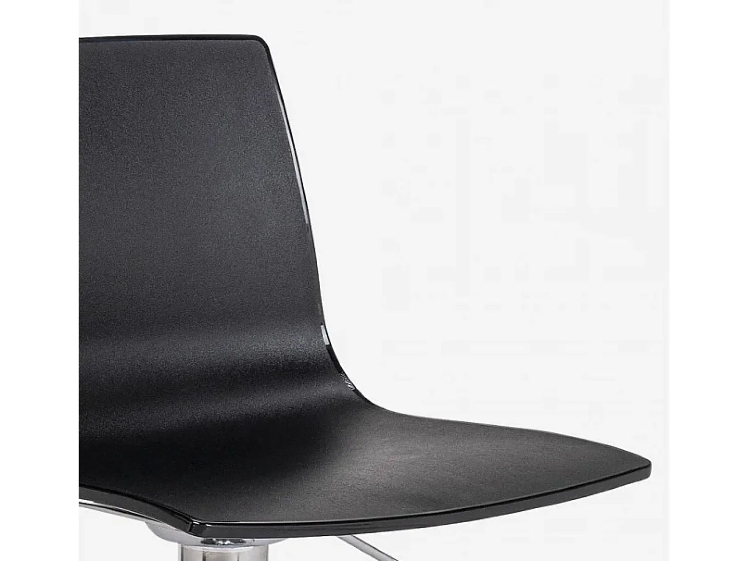 Taburete diseño mate altura regulable cocina bar Grand Soleil Imola Matt - Negro
