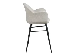 Taburete tela gris claro 4174 ANGEL CERDA