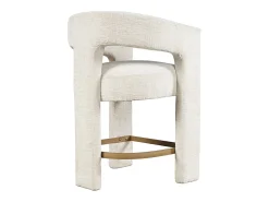 Taburete 61x89x57 cm beige Leith LET71HN