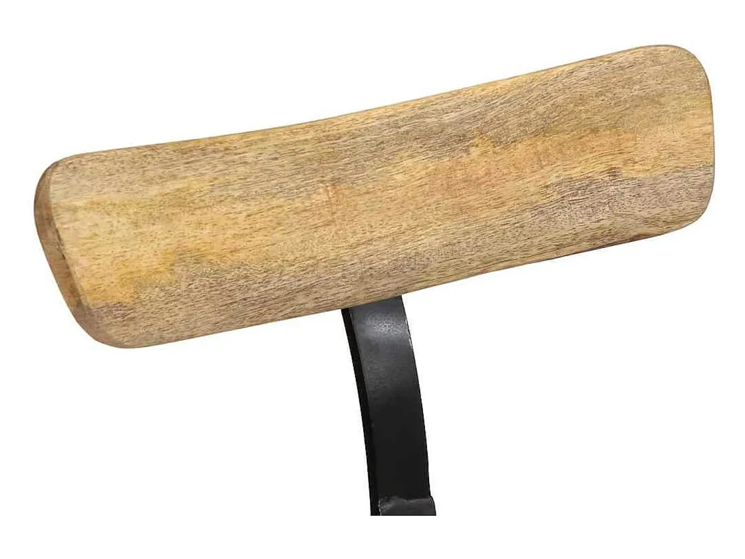 Taburetes de barra 2 uds 49x43x88 cm madera maciza de mango