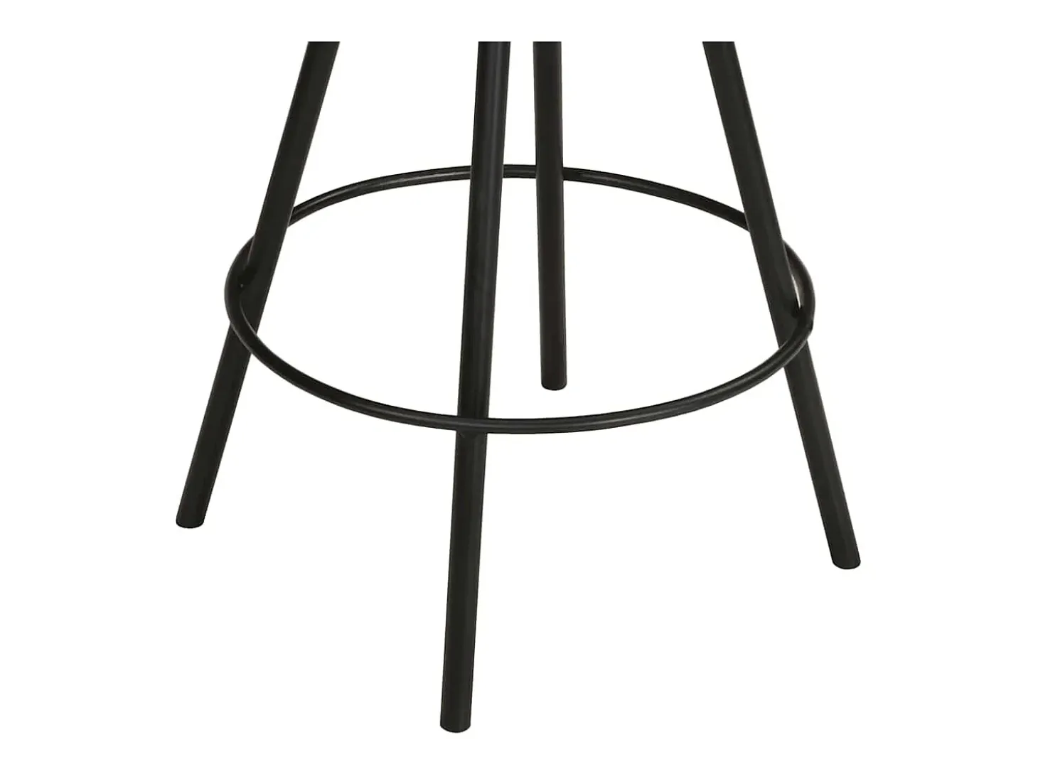Taburetes de barra de cocina 4 unidades cuero auténtico