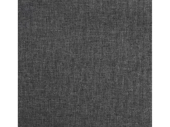 Taburetes de cocina 2 unidades tela gris oscuro