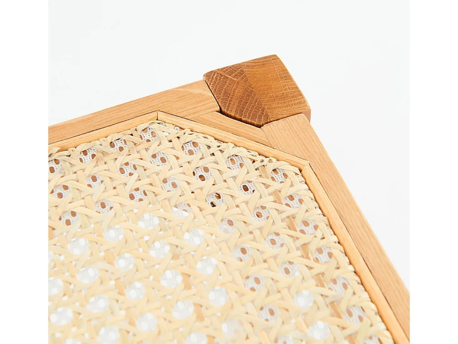 Taburetes para isla de cocina de caña y madera 65 cm - Kappa