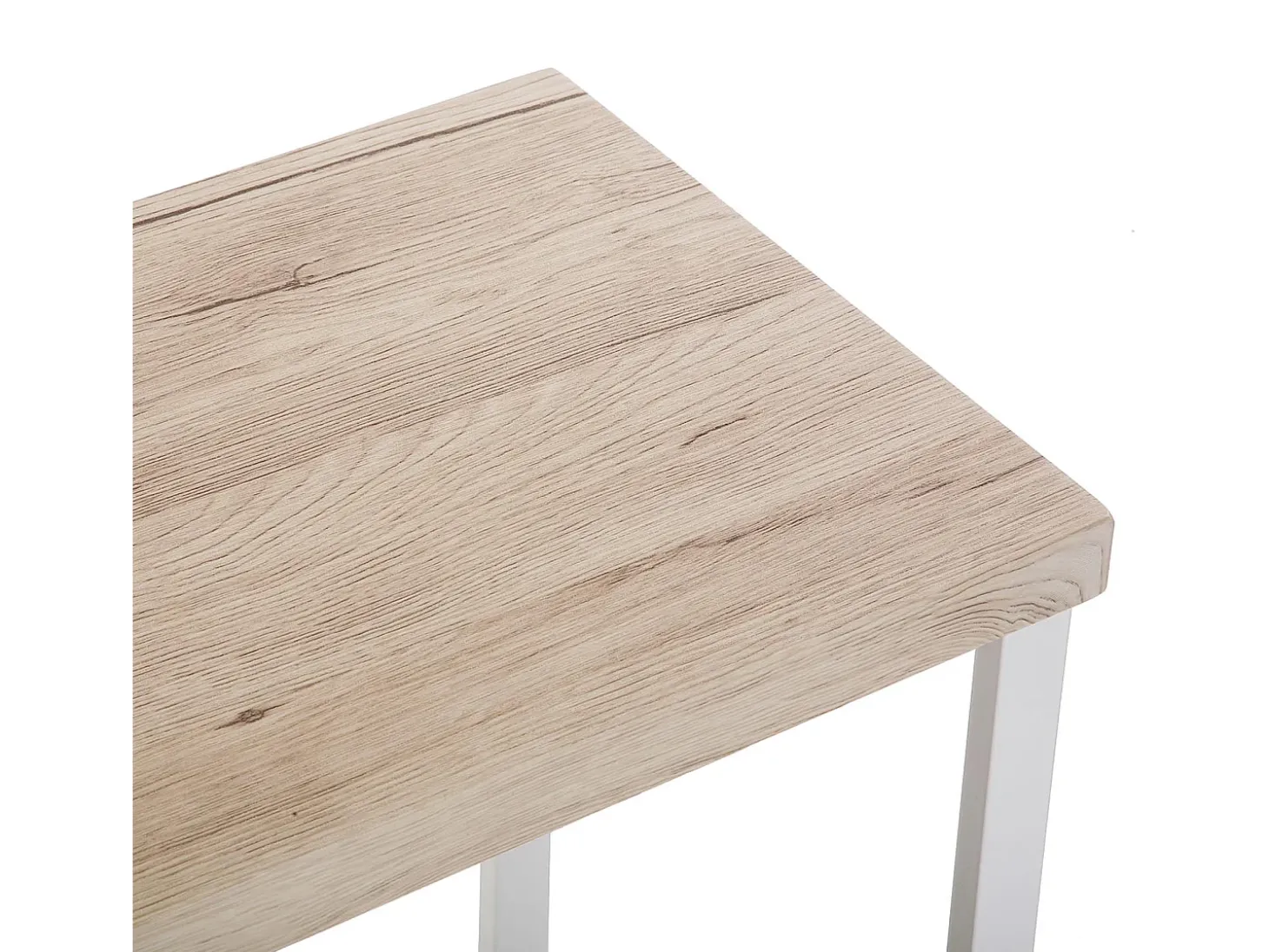 Taline Mueble Recibidor Estrecho para la Entrada o el Pasillo, Mesa Consola, Blanco, 80x30x100cm
