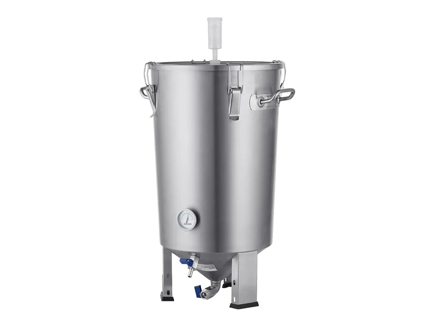 Tanque de Elaboración de Cerveza, SucceBuy Kit de Tanque de Acero Inoxidable de 30 L para Elaboración Casera de Cerveza con Fermentador de Cerveza