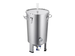 Tanque de Elaboración de Cerveza, SucceBuy Kit de Tanque de Acero Inoxidable de 30 L para Elaboración Casera de Cerveza con Fermentador de Cerveza
