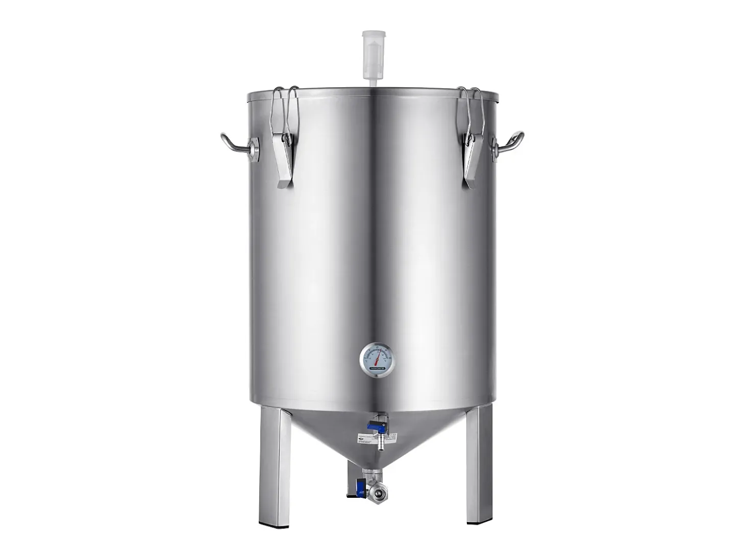 Tanque de Elaboración de Cerveza, SucceBuy Kit de Tanque de Elaboración de Cerveza Casero de Acero Inoxidable de 60 L con Fermentador de Cerveza