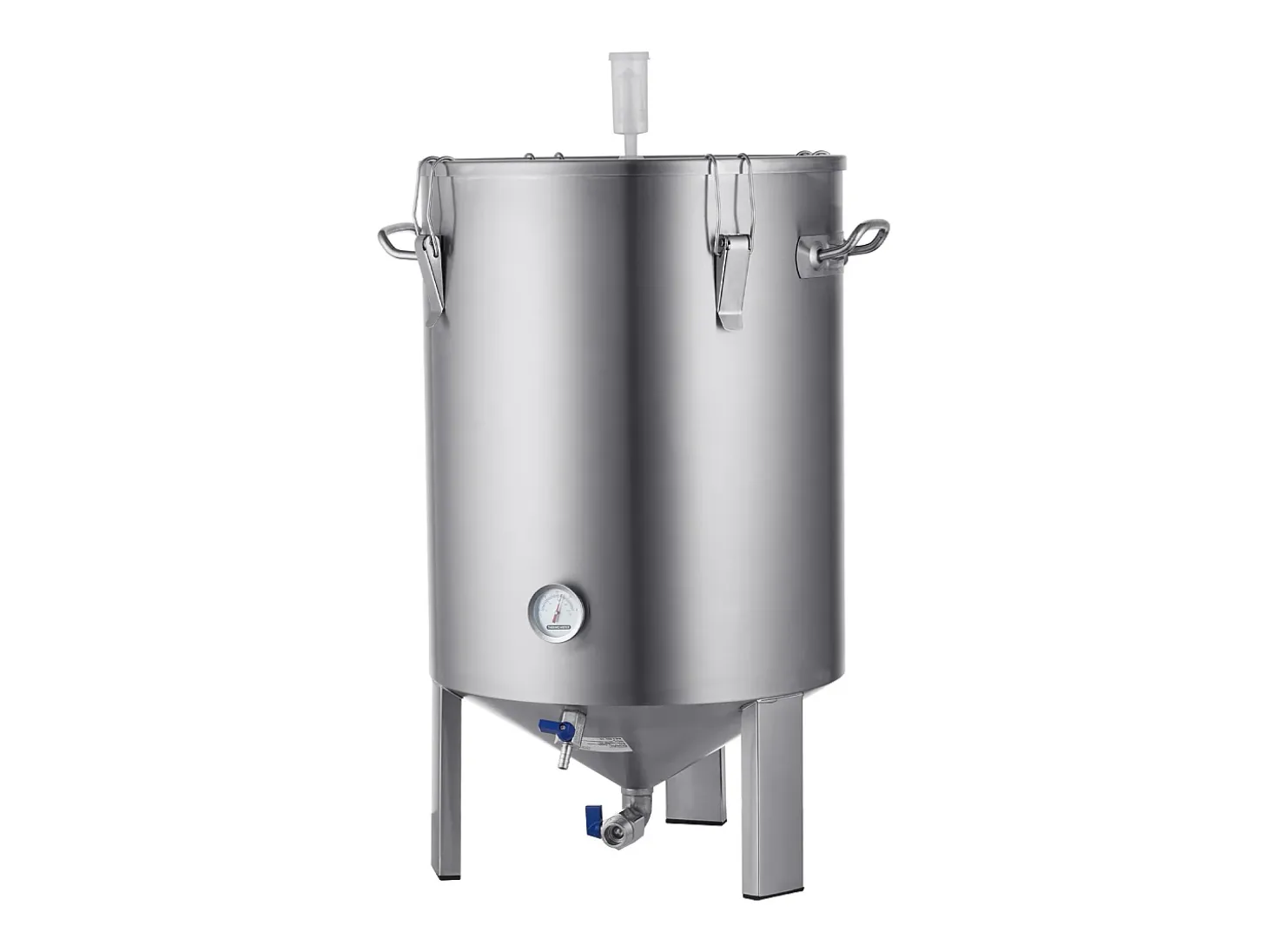 Tanque de Elaboración de Cerveza, SucceBuy Kit de Tanque de Elaboración de Cerveza Casero de Acero Inoxidable de 60 L con Fermentador de Cerveza