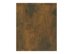 Thorben Estantería/mueble de TV madera roble ahumado 143x30x36 cm