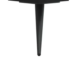 Tjorlin Mueble de TV madera de ingeniería negro 150x36x30 cm