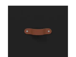 Tjorlin Mueble de TV madera de ingeniería negro 150x36x30 cm
