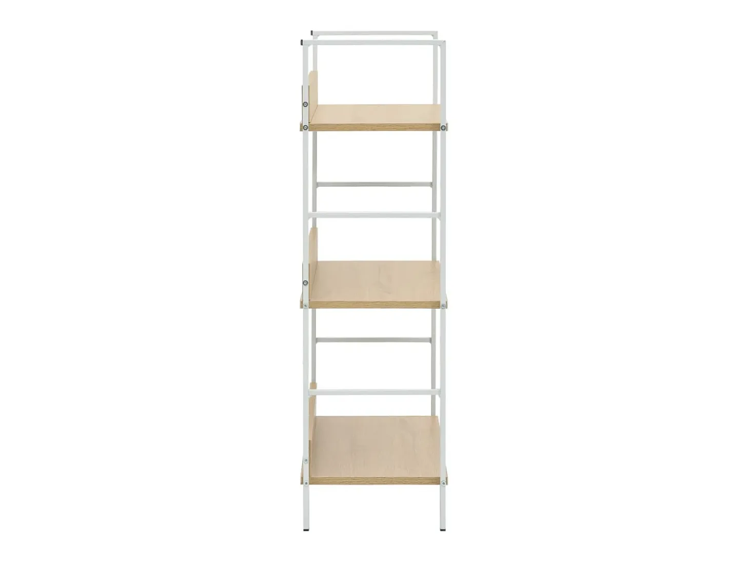 Uggeløse Estantería de 3 niveles madera ingeniería roble 60x27,6x90,5 cm