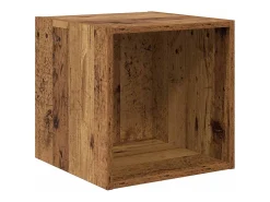 Unidad de pared Madera antigua 37 x 37 x 37 cm Madera de ingeniería