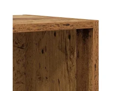 Unidad de pared Madera antigua 37 x 37 x 37 cm Madera de ingeniería
