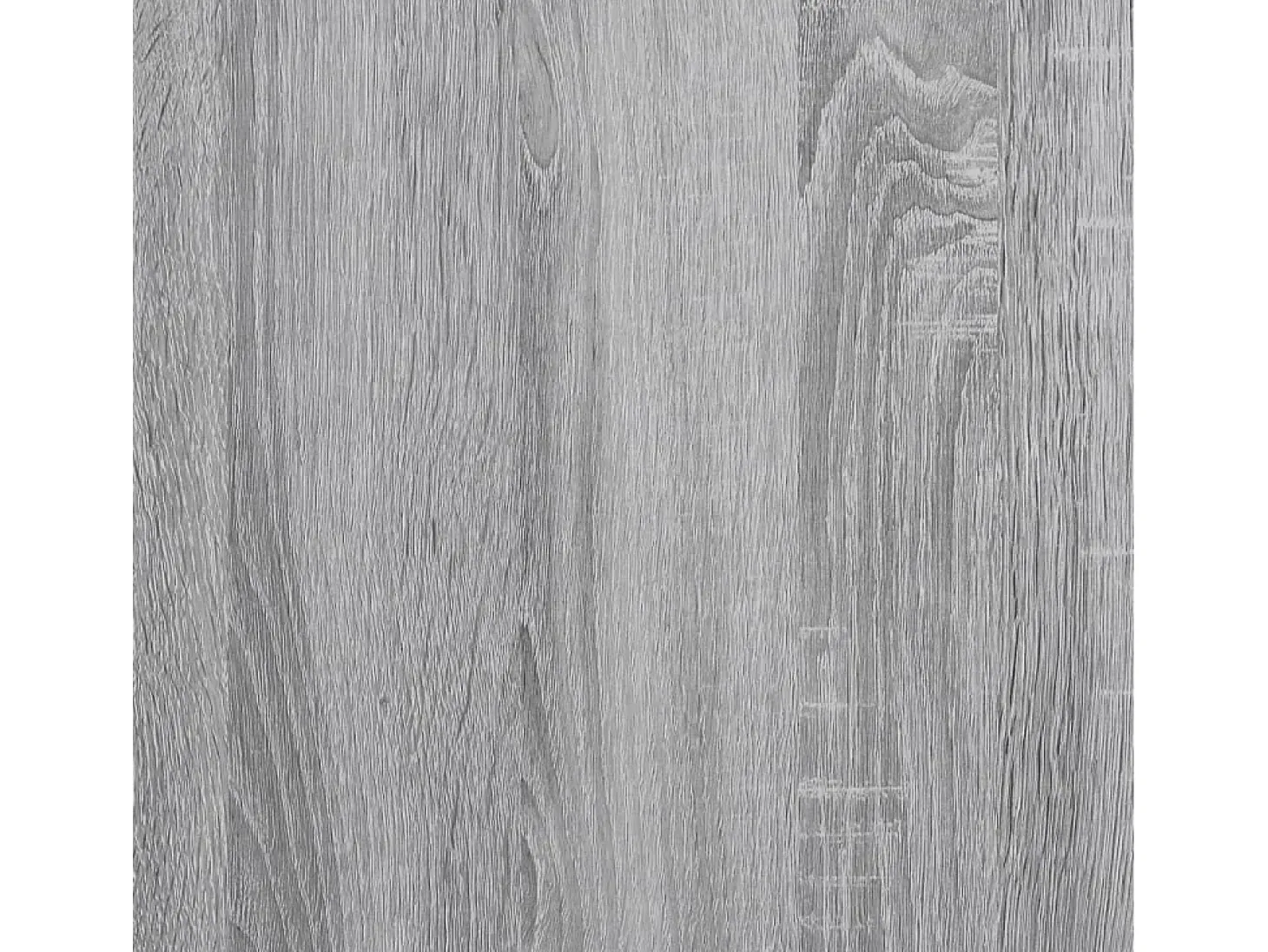 Varel Mueble TV cristal y madera ingeniería gris Sonoma 98x35x51 cm