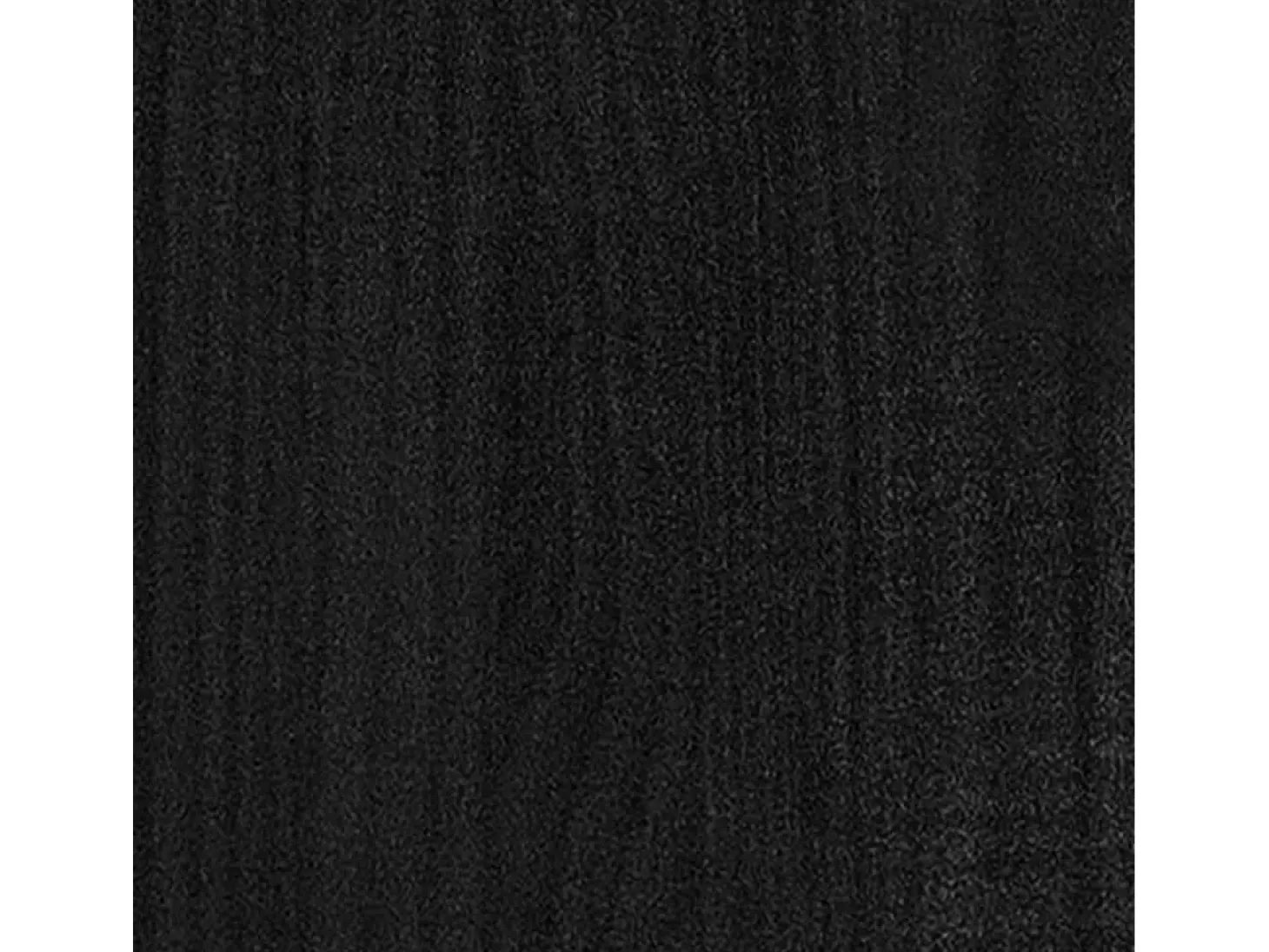 Vista Estantería 4 niveles madera maciza de pino negro 80x30x140 cm