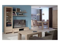 Vitrina 1 puerta 2 cajones Soren Madera