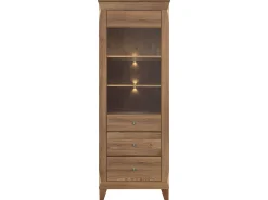 Vitrina 1 puerta Raya Madera
