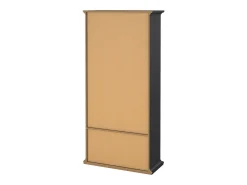 Vitrina 2 puertas acristaladas y 2 cajones L96,2 cm - SOFIA
