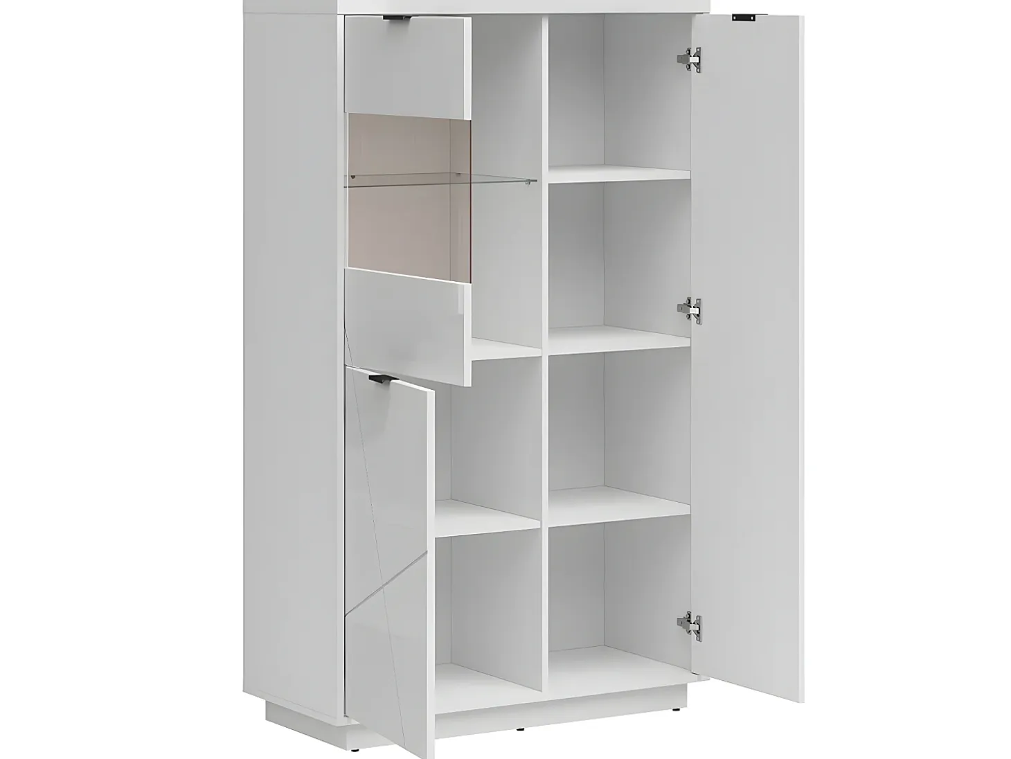 Vitrina 3 puertas Sven Blanco
