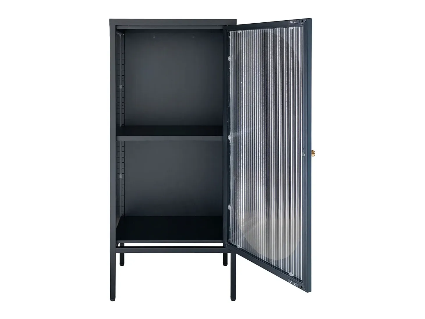 Vitrina Adelaide, Negro, 35x50x110 cm, Kendra Home