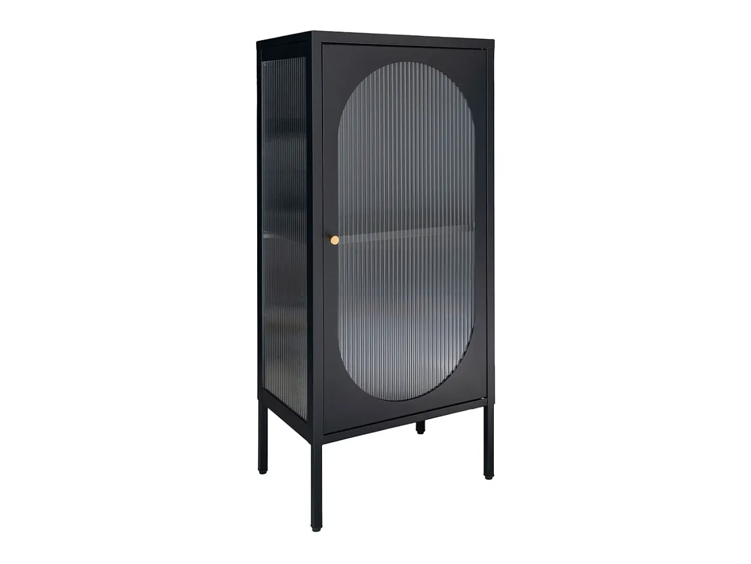 Vitrina Adelaide, Negro, 35x50x110 cm, Kendra Home