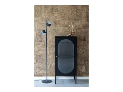Vitrina Adelaide, Negro, 35x50x110 cm, Kendra Home