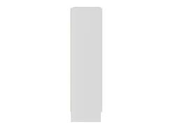 Vitrina Blanca 82,5x30,5x115 cm Madera de ingeniería