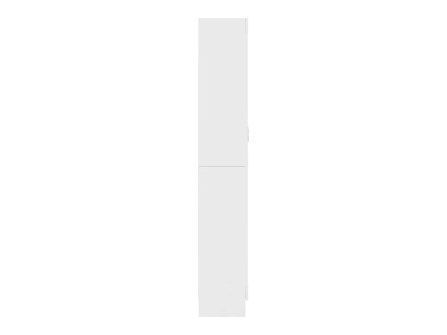 Vitrina Blanca 82,5x30,5x185,5 cm Madera de ingeniería
